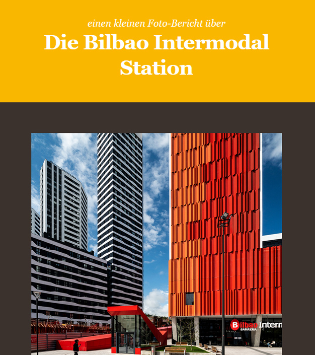 Die Bilbao Intermodal Station