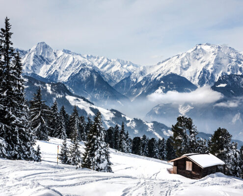 Schneelandschaft fotografieren